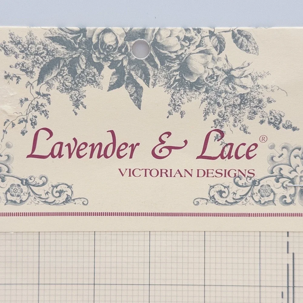 Vintage Lavender & Lace Angel of Light NIP Cross Stitch Pattern L&L 7 Victorian